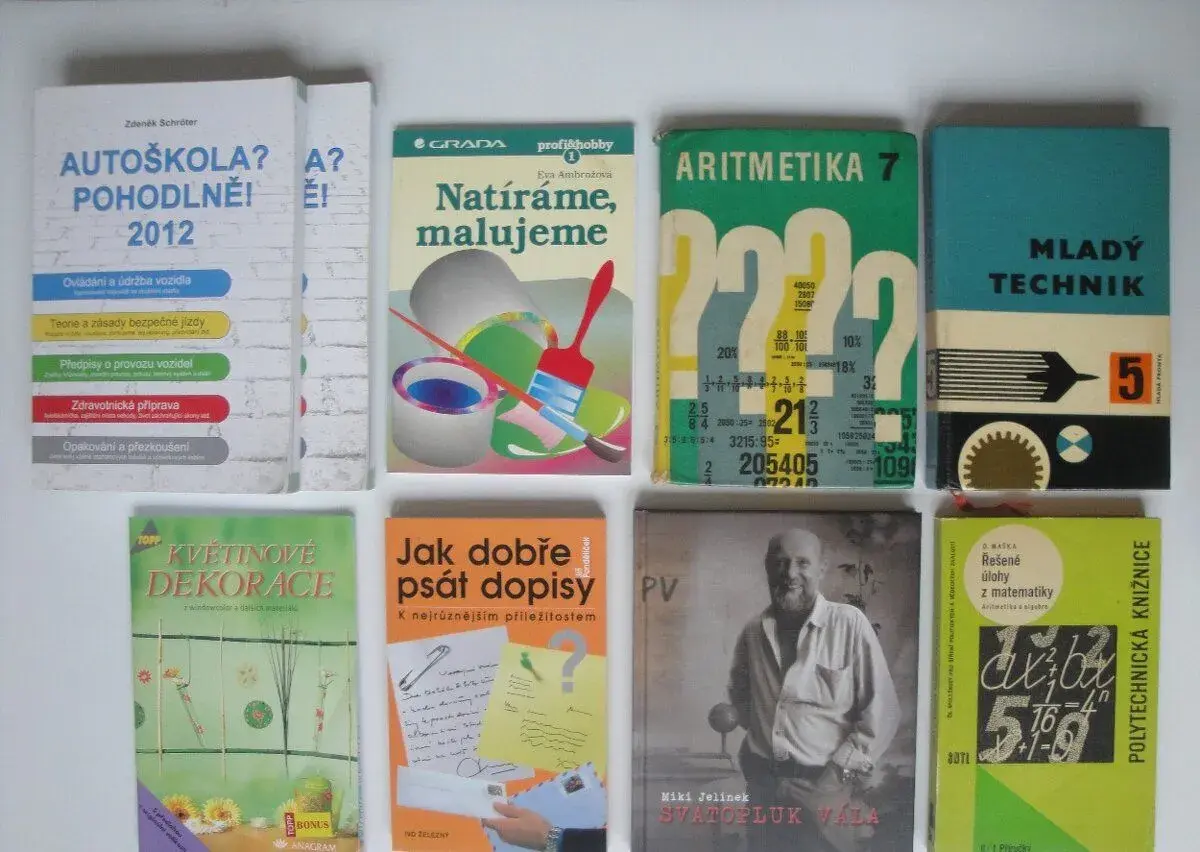 Mladý technik, Aritmetika, Řešené úlohy z matematiky.