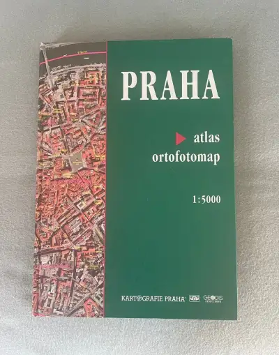 Praha - atlas ortofotomap 1:5000