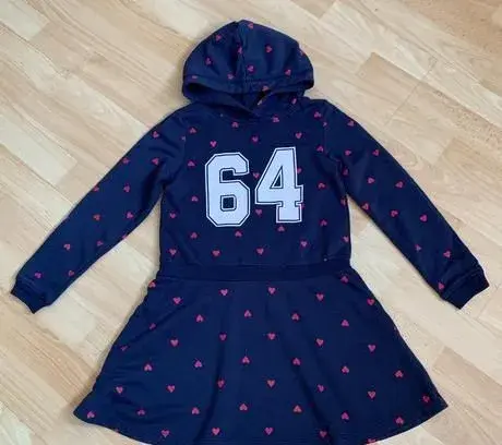 Mikinové šaty H&M vel. 122/128