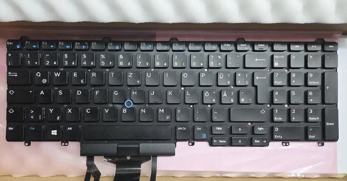 Podsvícená klávesnice pro NB DELL Precision 7520, 7720