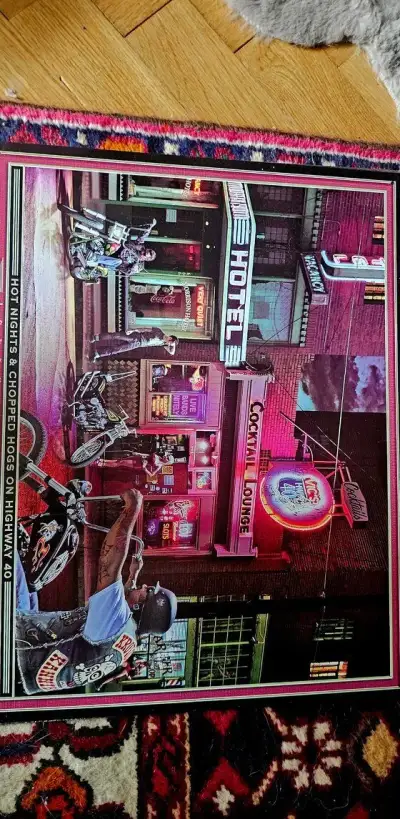 MOTORKÁŘSKÁ RETRO CEDULE