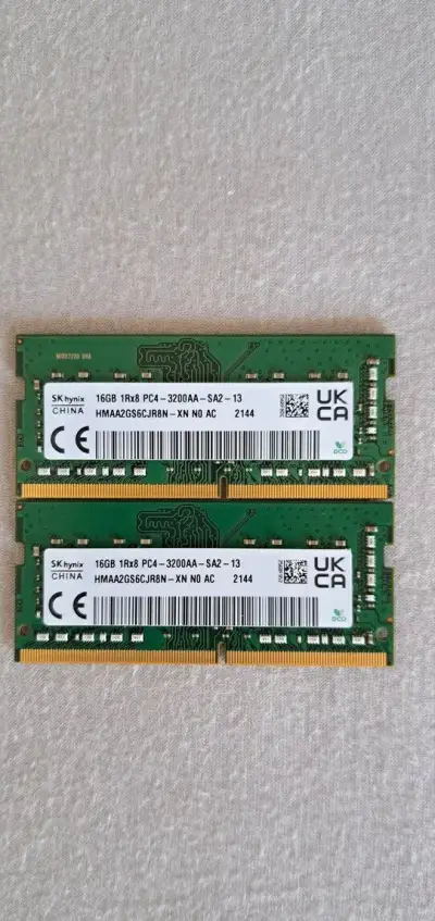 KIT 32Gb DDR4 SODIM SK HYNIX 3200MHZ - 2x16Gb
