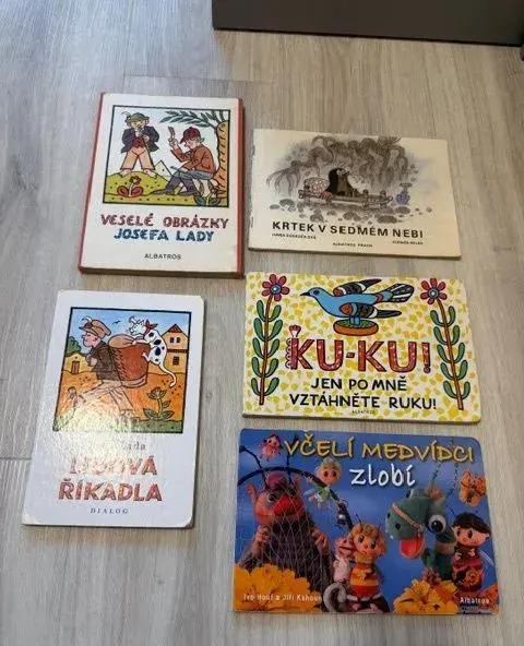 Knižky pro děti, retro knihy