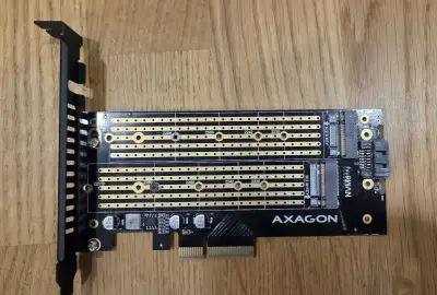 AXAGON slot adaptér do PCIe x4 na M.2 NVMe