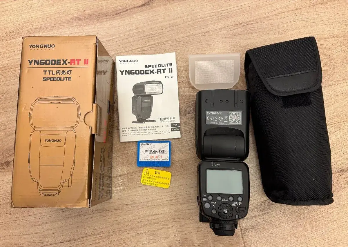 Yongnuo YN600EX-RT II pro Canon