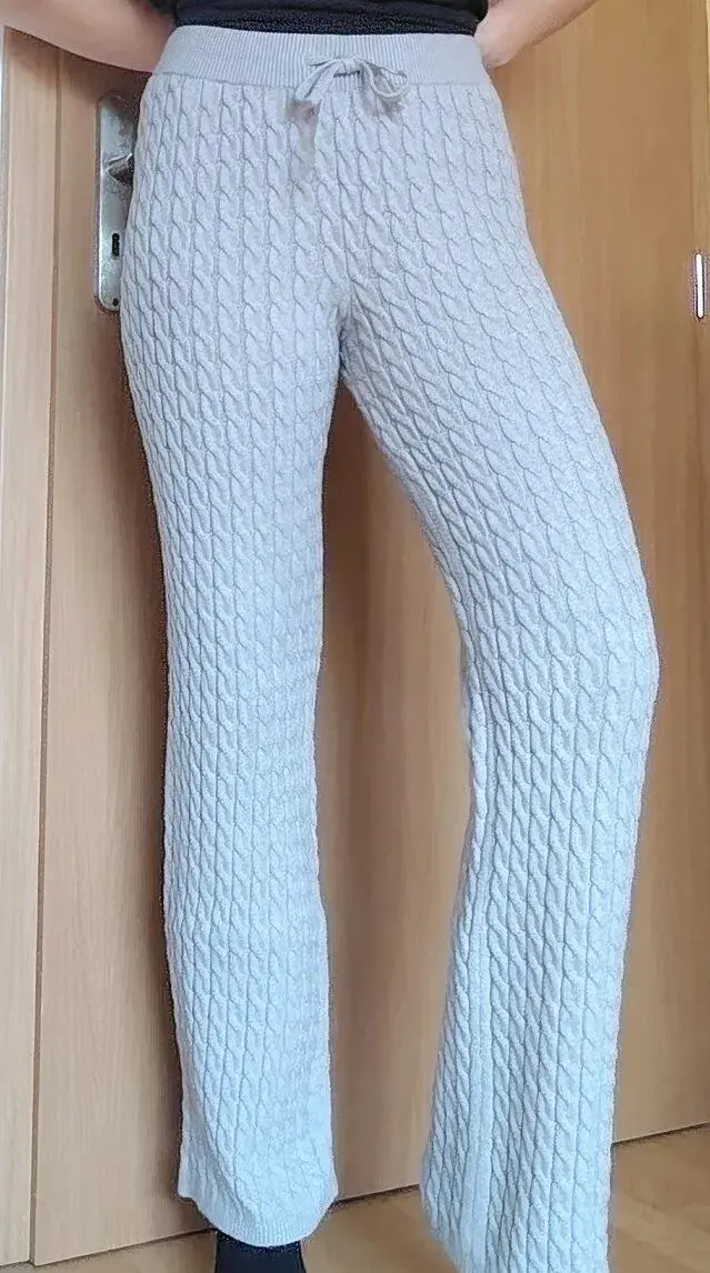 Dámské pletené tepláky