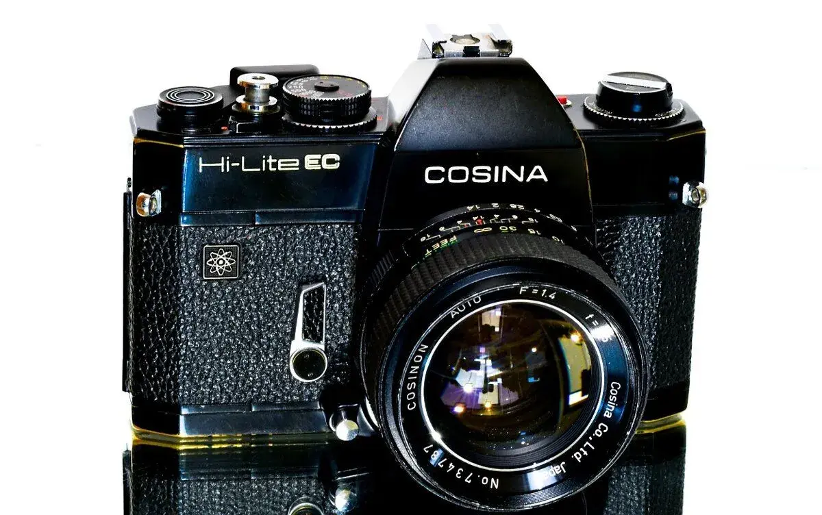 Cosina Hi-Lite EC + Cosinon 1,4/55mm M42 STAV