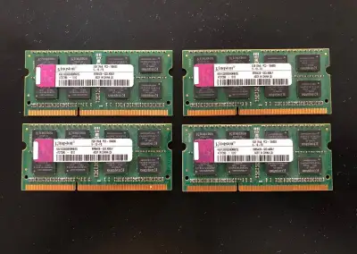 Paměti do NTB Kingston DDR3 2GB 1333 MHz