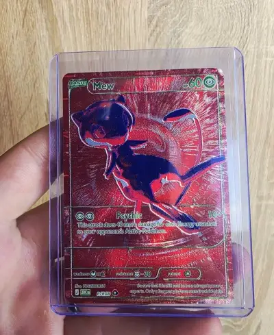 Sberatelska pokemon karta mew