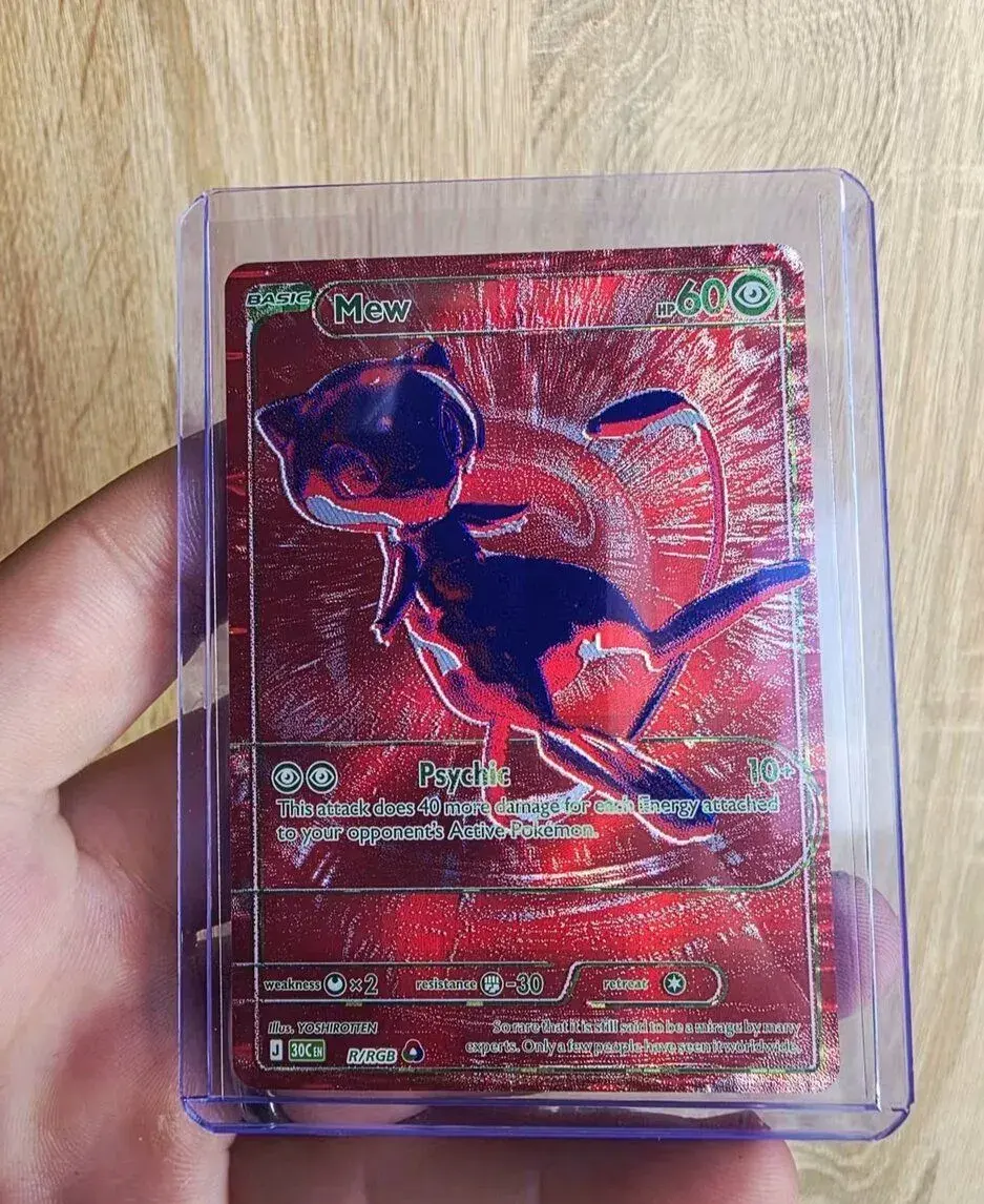 Sberatelska pokemon karta mew
