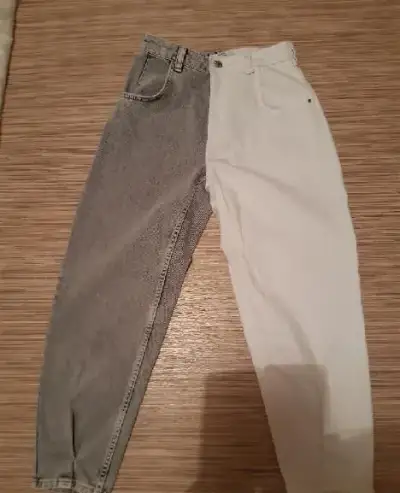 Rifle zn.Bershka vel.36 a vesta Bershka vel.M