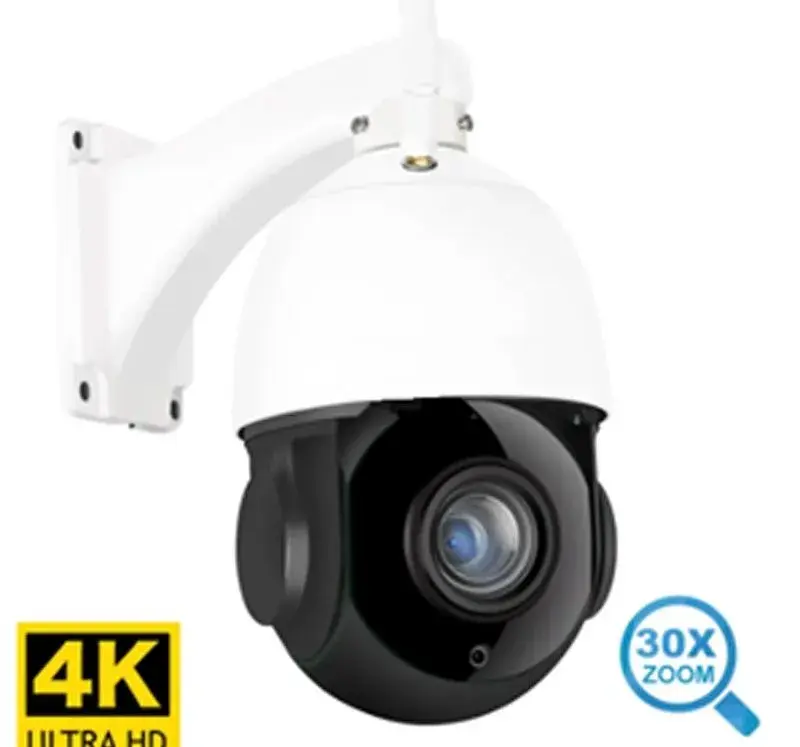 Bezpečnostní 4K-IP WIFI kamera 8MP PTZ/POE,CCTV,30X ZOOM PTZ