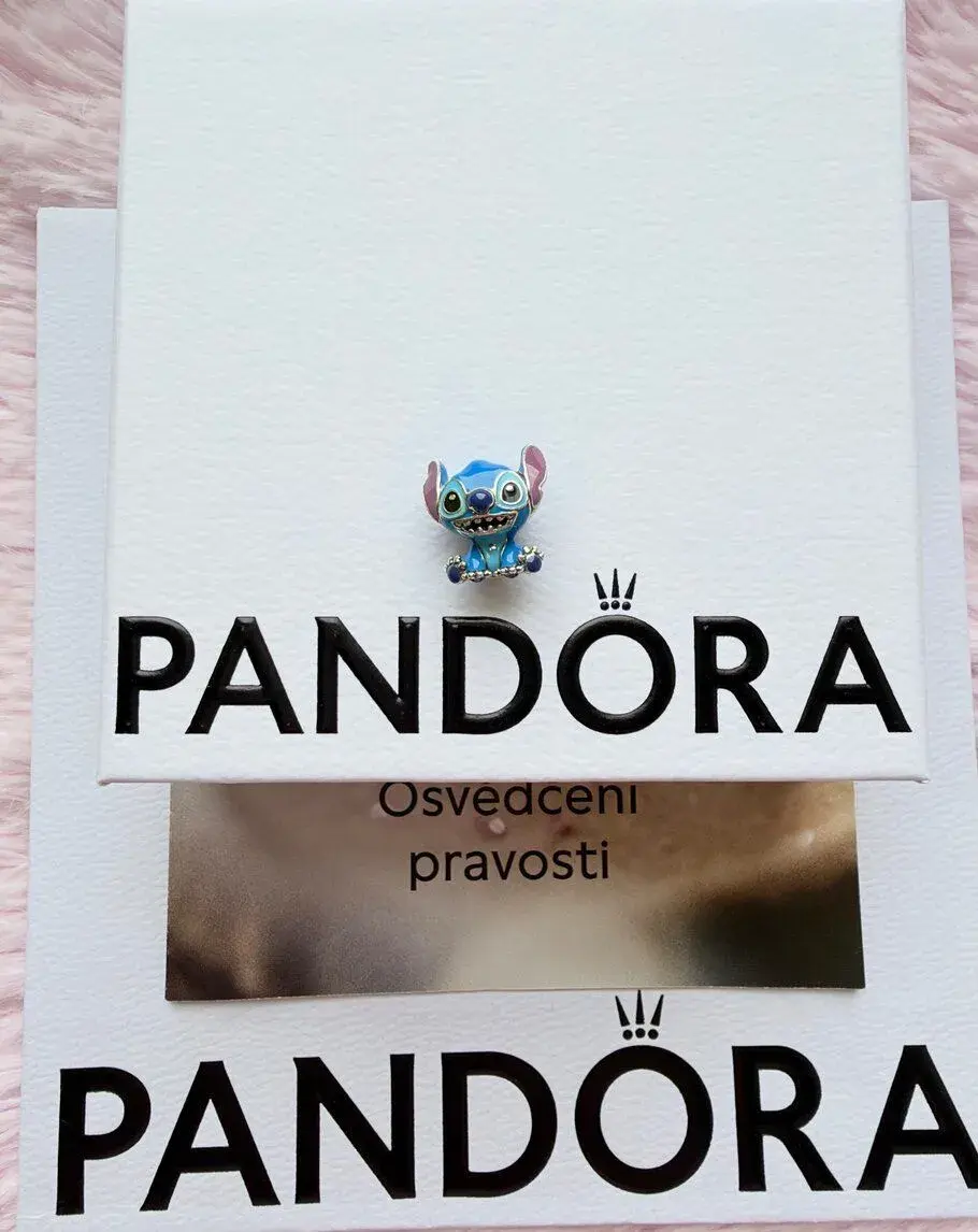 Pandora koralek Modry Stitch