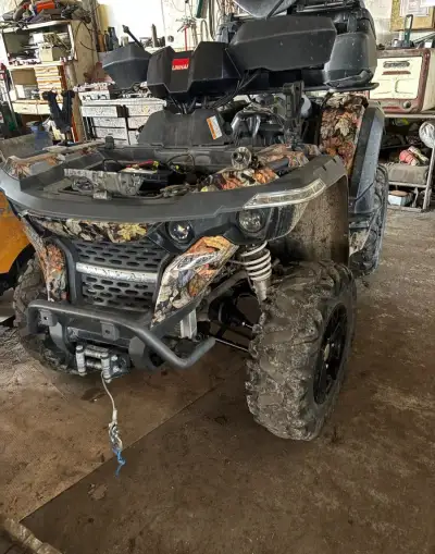 Čtyřkolku Linhai M550 EFI nepojízdná