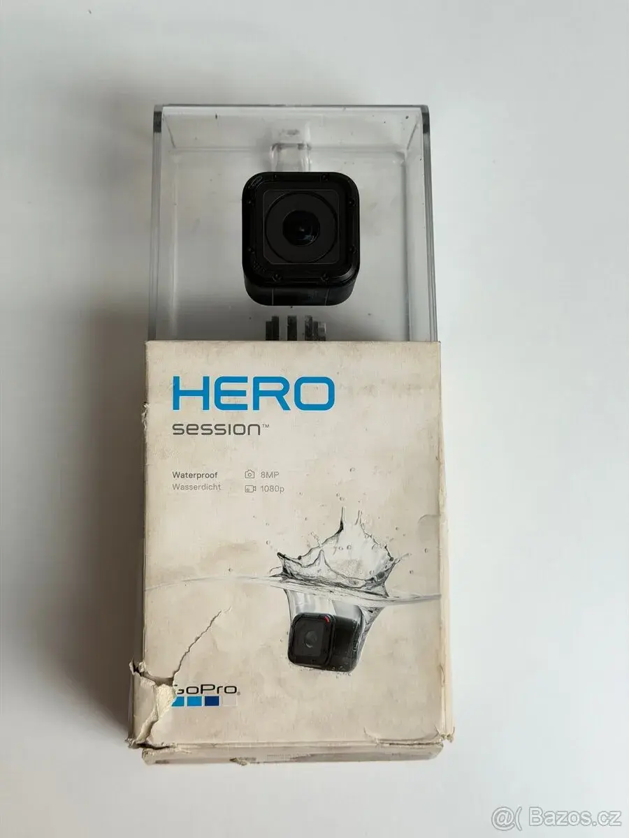 Go Pro Hero Session + klec + opravné sklíčko