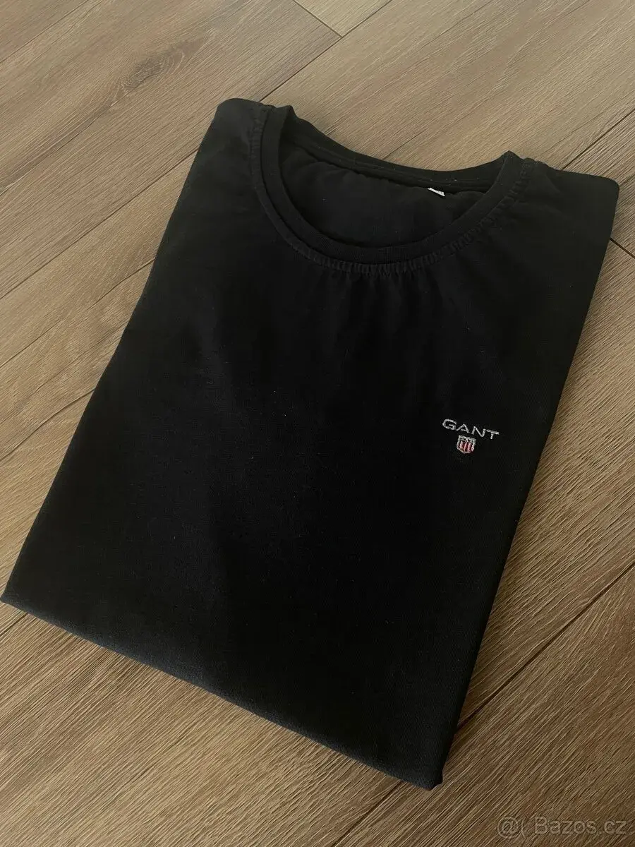 Gant Černé triko XXL