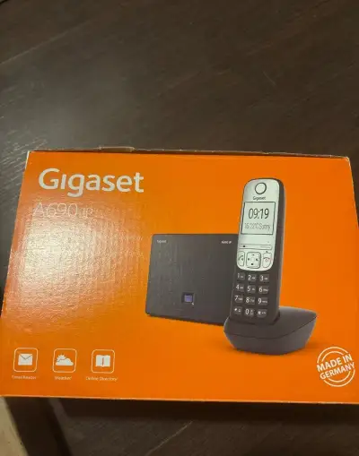 Gigaset A690 IP – bezdrátový IP telefon, originální krabice
