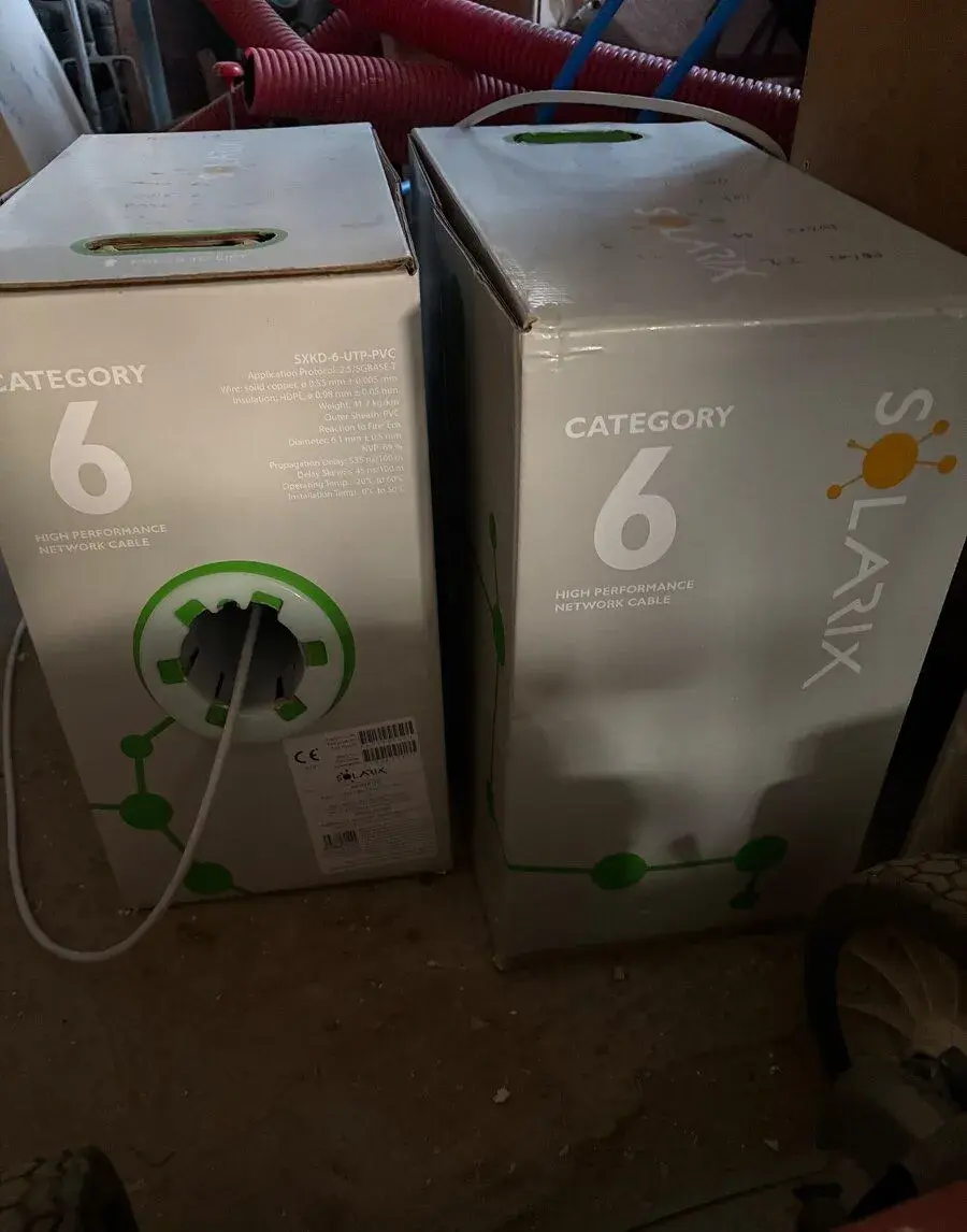 UTP kabel Solarix CAT6 – cca 156 m