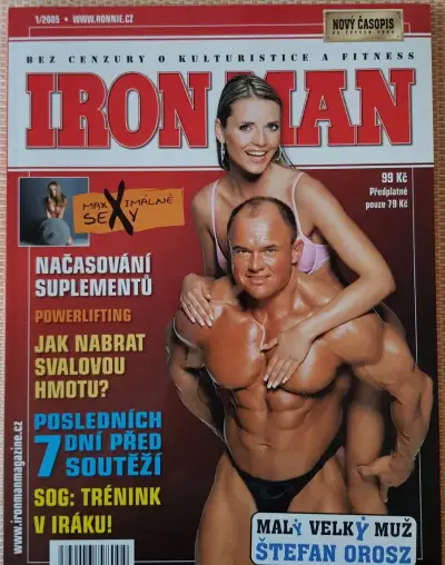 Ironman Magazine - časopis o kulturistice, fitness