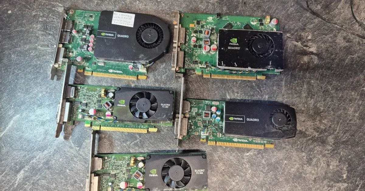 nvidia quadro grafické karty