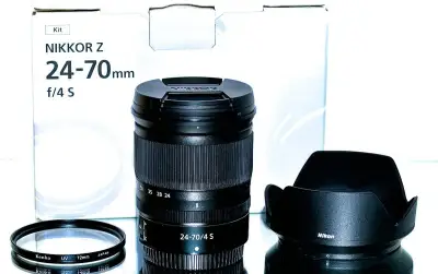 Nikon Z 24-70mm F/4 S + UV filtr Kenko STAV