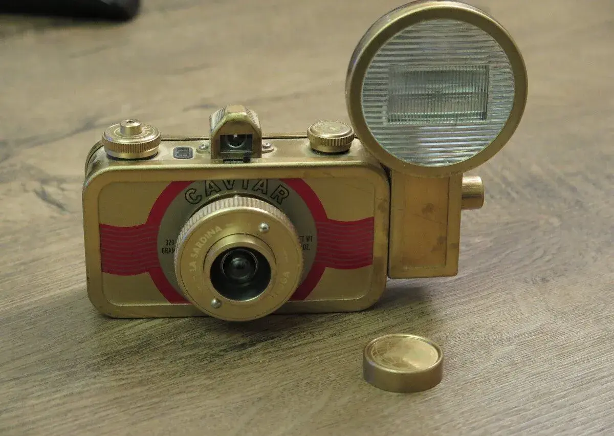 Lomography La Sardina Beluga s bleskem