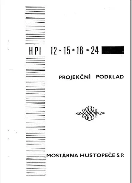 Dokumentaci. Mostárny Hustopeče