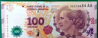 BANKOVKA 100 PESOS EVA PERON ( EVITA) 2012, ARGENTINA,UNC