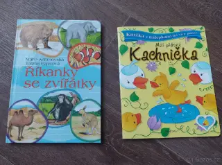 Nová kniha Říkanky se zvířátky a Kachnička Malí.