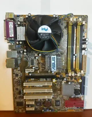 ASUS P5LD2 SE + CPU intel pentium 4, 3,0GHz