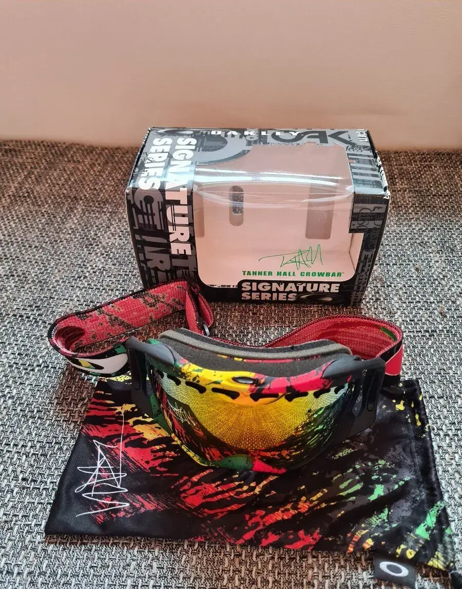 Oakley Crowbar Singnature edition Tanner Hall - Fire Iridium
