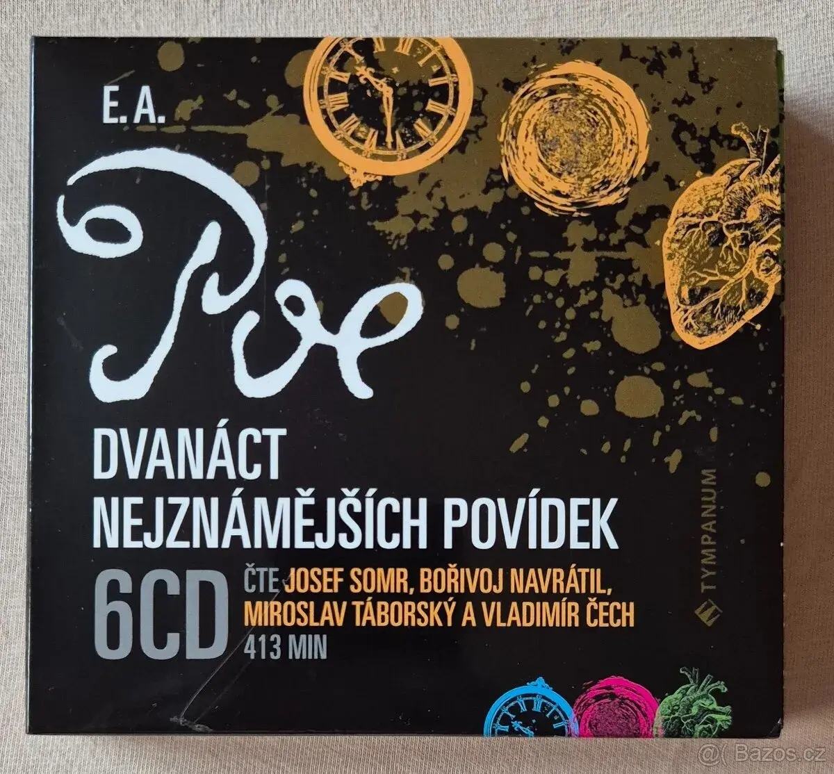 Audiokniha (6CD) E.A.Poe nejlepší povídky