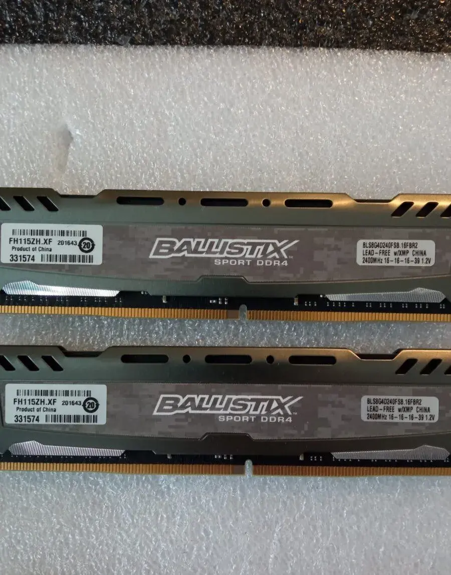 16-32GB Crucial Ballistix Sport DDR4 2400,CL16