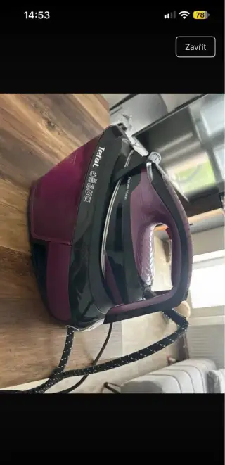 Žehlička tefal
