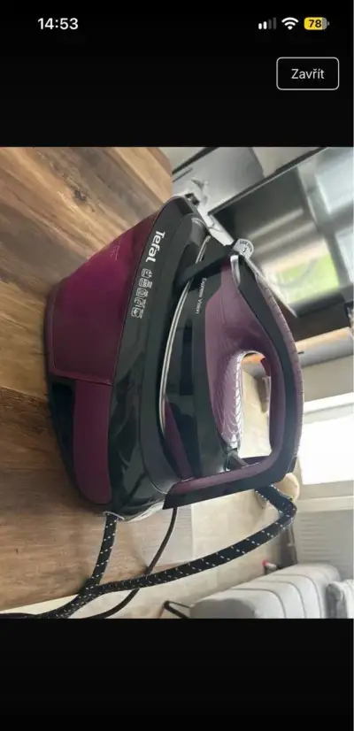 Žehlička tefal
