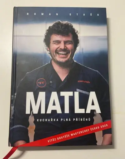Kuchařka MATLA – Roman Staša (s podpisem a věnováním)