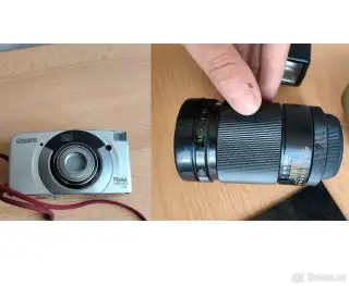 Canon Prima Super 105 X + Jupiter 37A + příslušenství