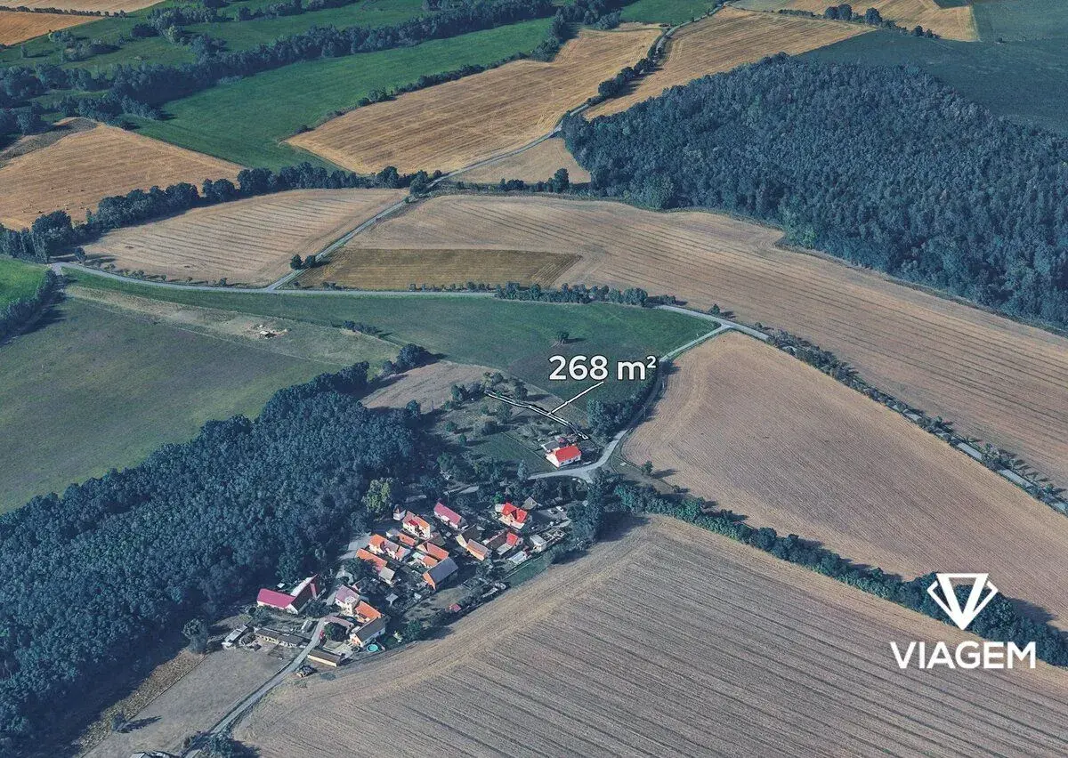Zahrada 268 m², Podíl 33 % o výměře 89 m²