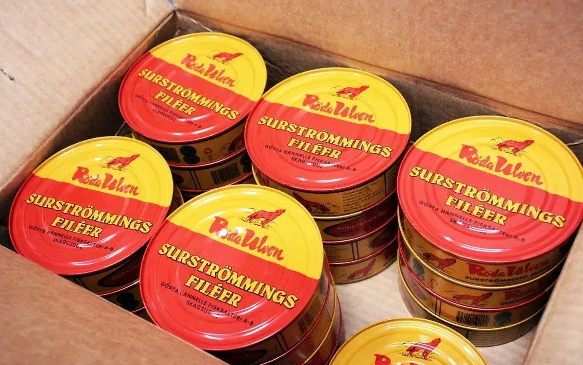 Surströmming čerstvě dovezený (poštovné zdarma) Různé Druhy