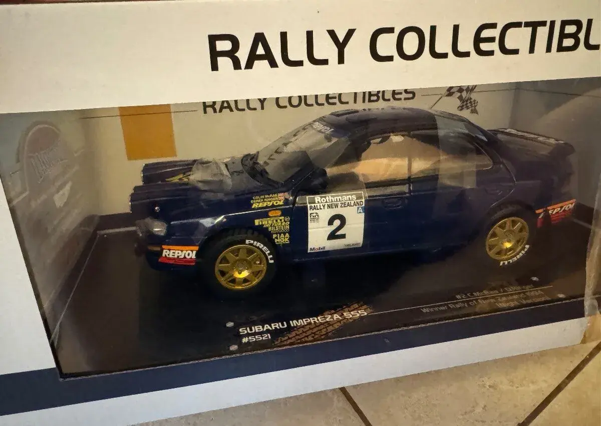 1:18 Subaru Impreza 555 Colin Mcrae noční verze