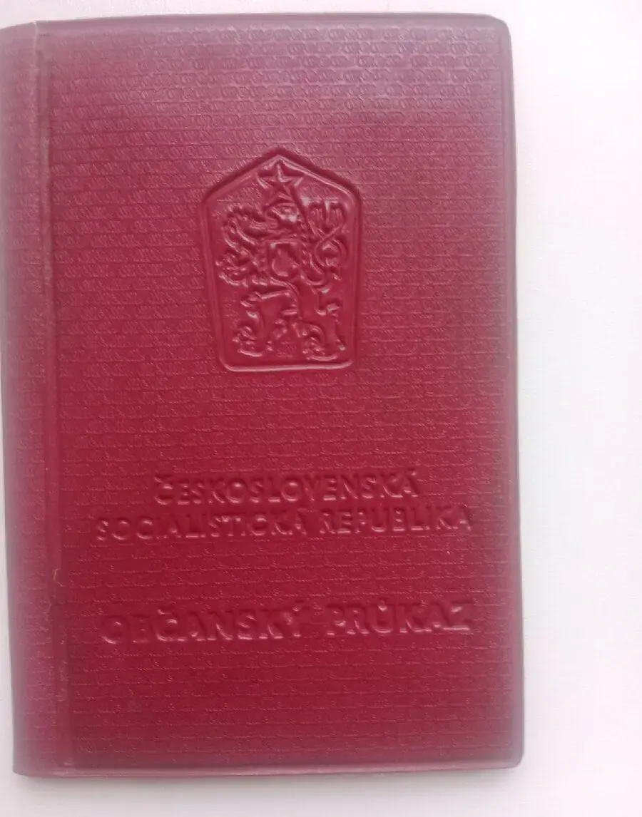 občanský průkaz, řidičský průkaz, TP Jawa 250 (1963)
