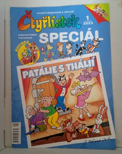 6 x Čtyřlistek časopis speciál Třeskoprsky