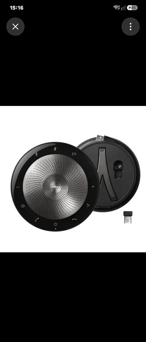 Konferenční audio sestava Jabra + kamera a USB adaptér
