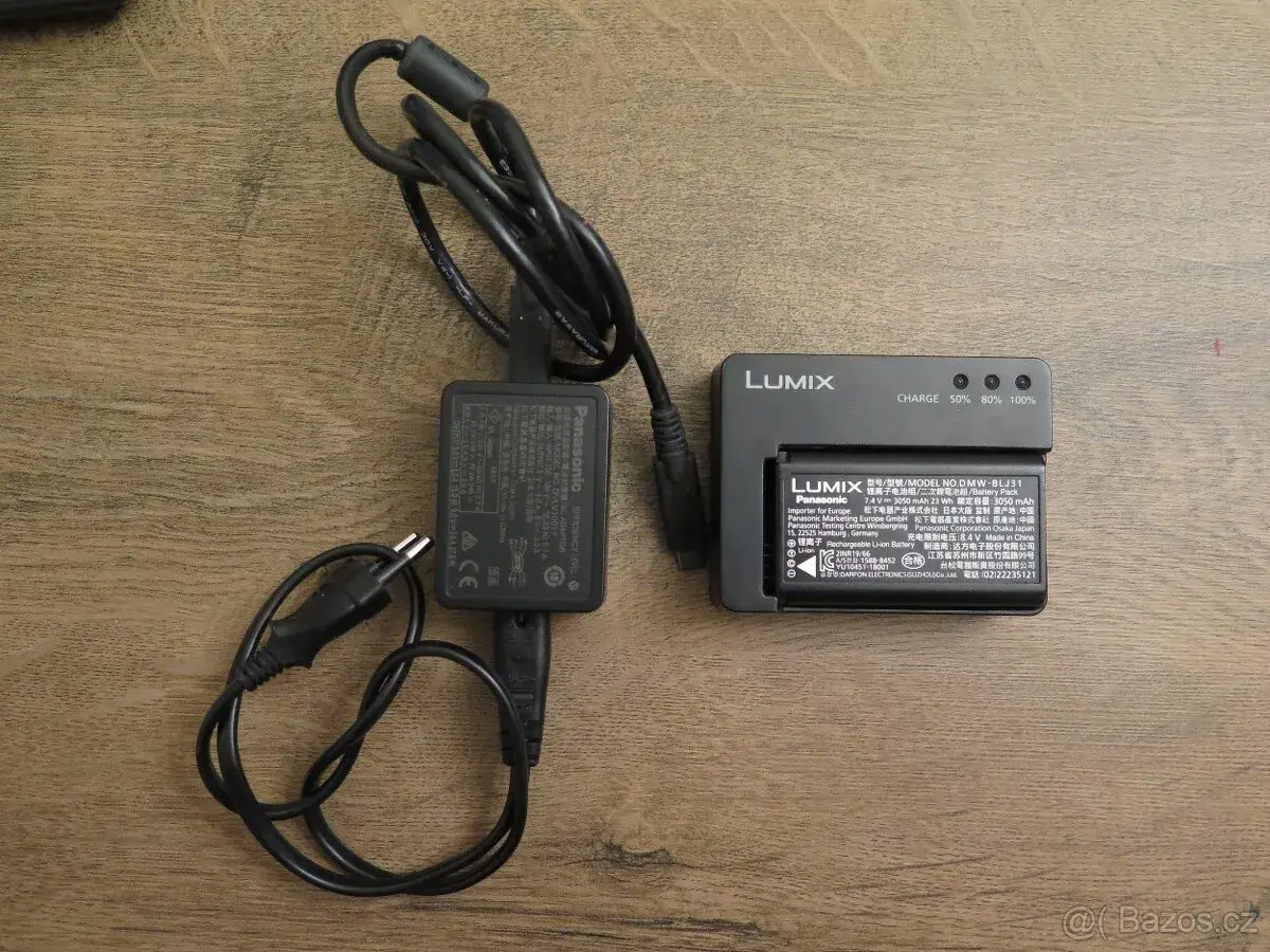 Panasonic nabíječka DMW-BTC14 + baterie BLJ31