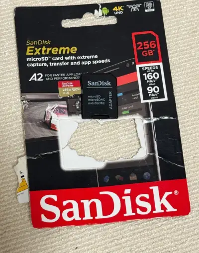 Sandisk extreme 256GB