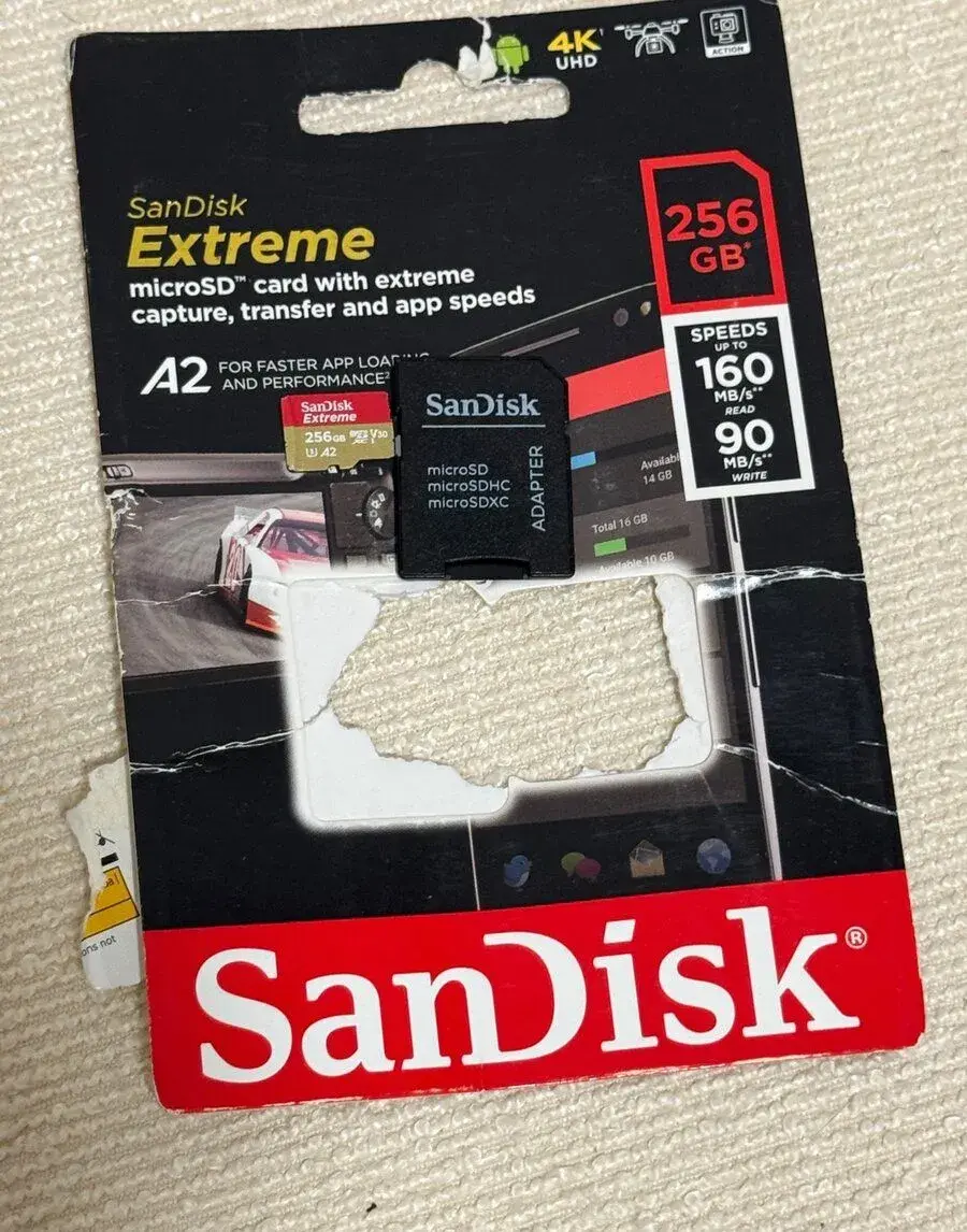 Sandisk extreme 256GB