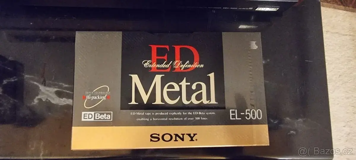 SONY TECHNOLOGY Hi Packing ED METAL L500