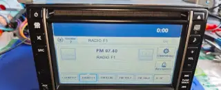 Originální autorádio Mazda Sanyo NVA-SD8110EU