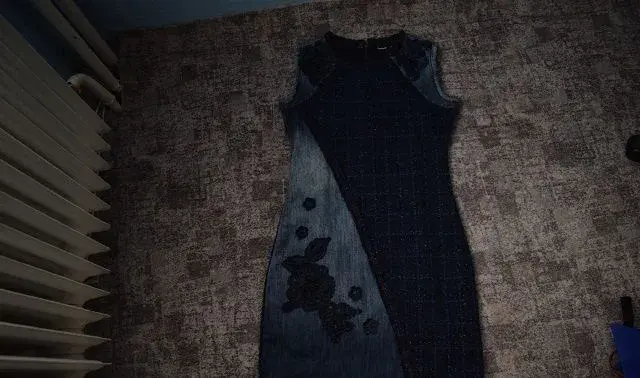 Džínové šaty, šatovka Desigual S/36