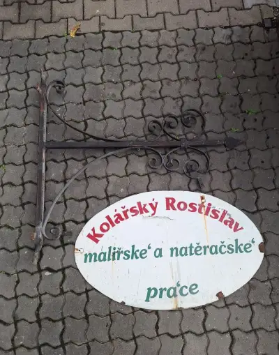 Držák na reklamu
